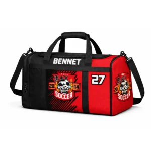 custom football duffle bags​-2