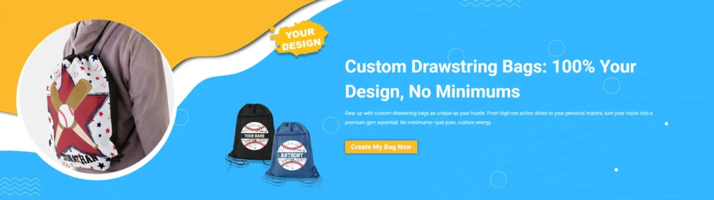 Custom Drawstring Bags banner-POST