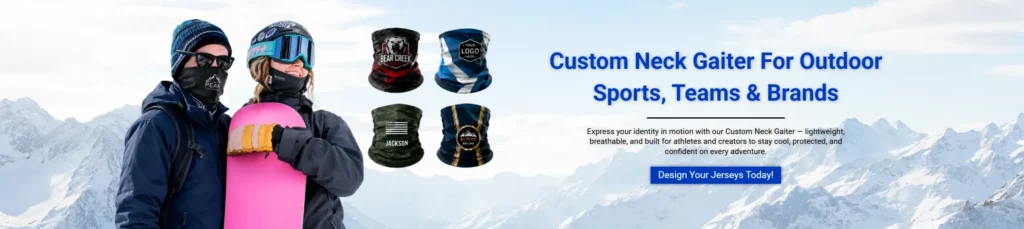 custom neck gaiter BANNER
