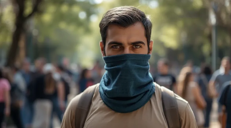 how to wear a neck gaiter (1)