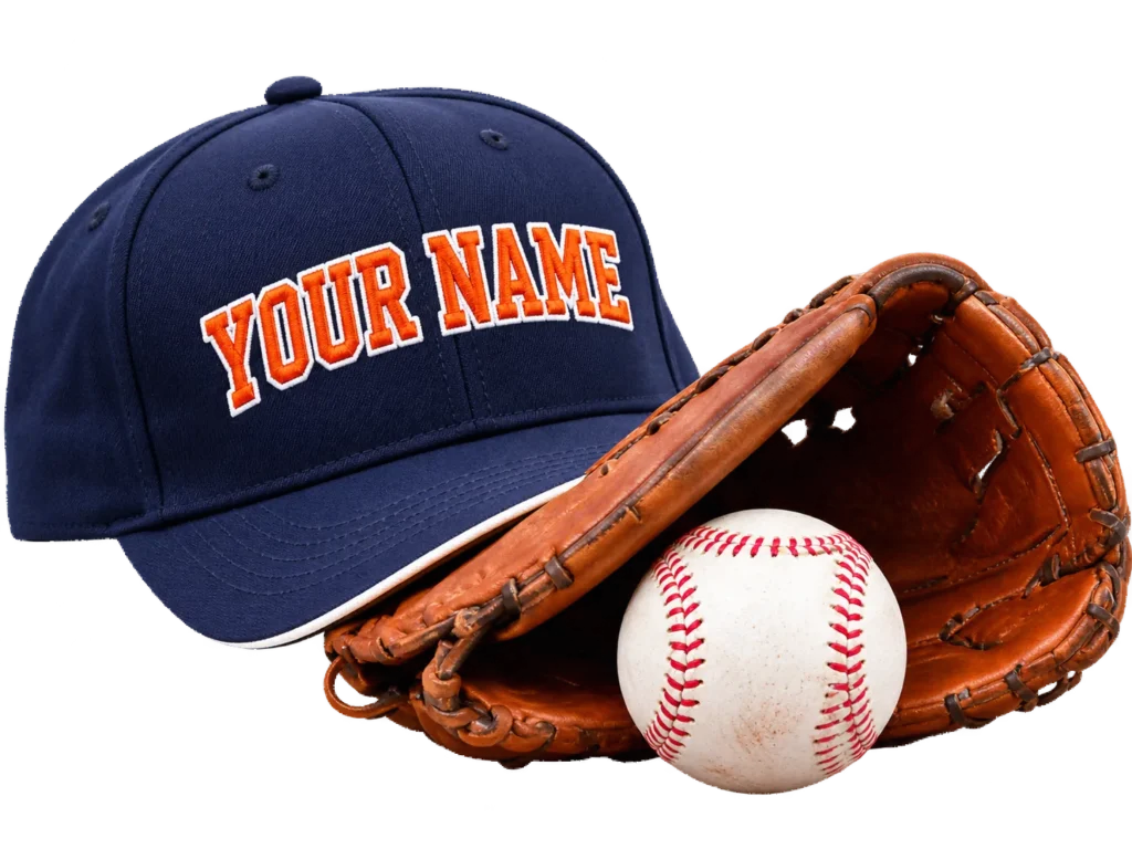 custom-baseball-cap-and-glove