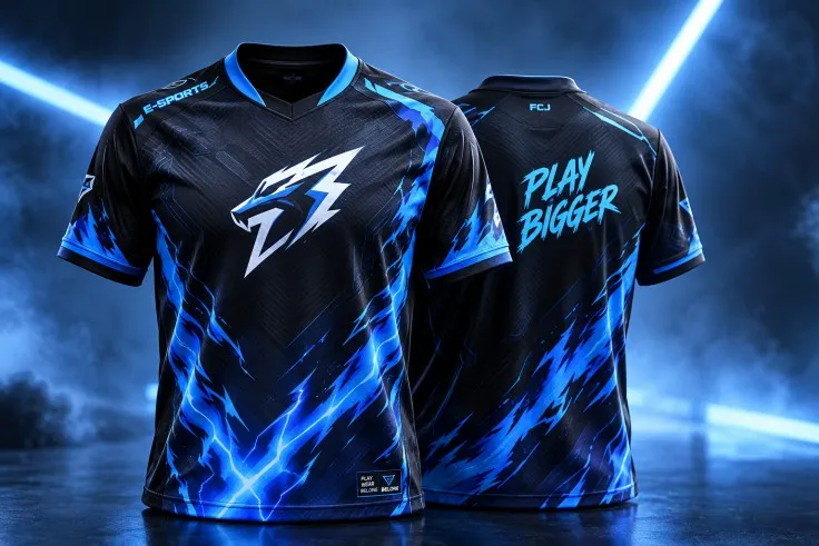 All-over Printed Custom Esports Jerseys