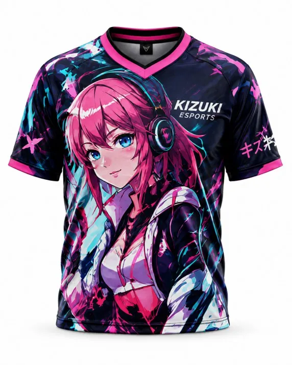 Anime-Inspired Esports Jerseys