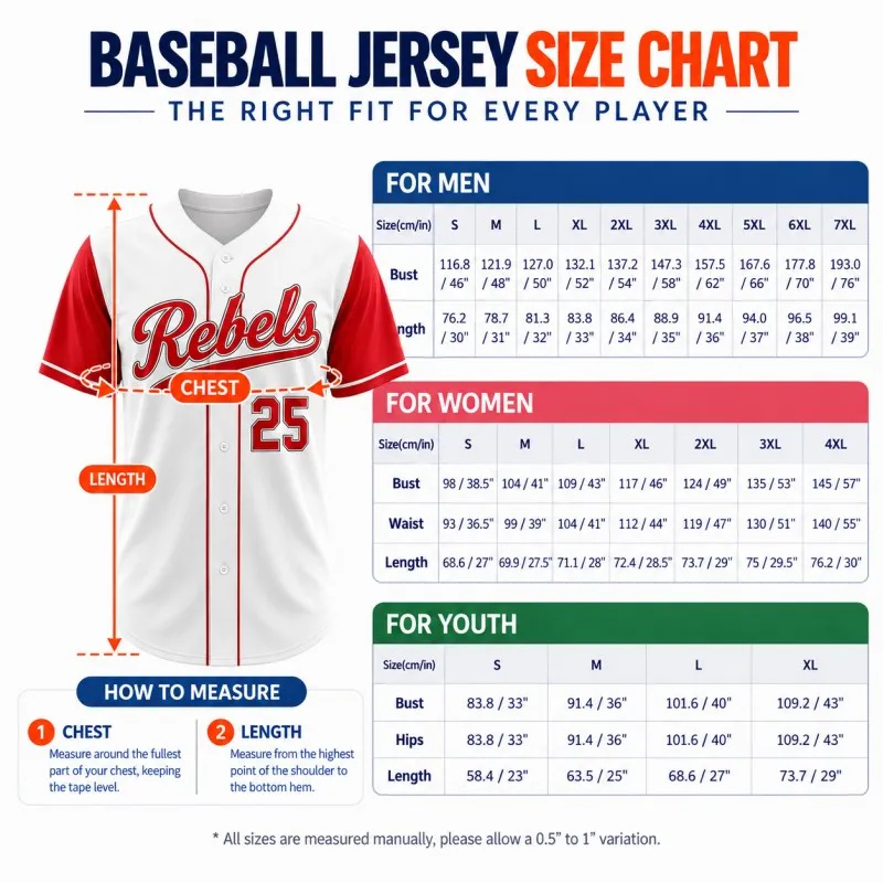 Custom Baseball Jerseys White and Red Size