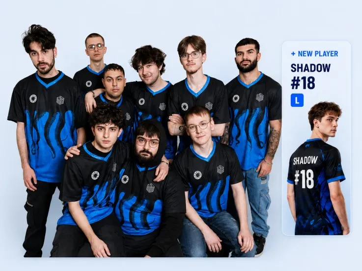 Custom Esports Jerseys Team Order