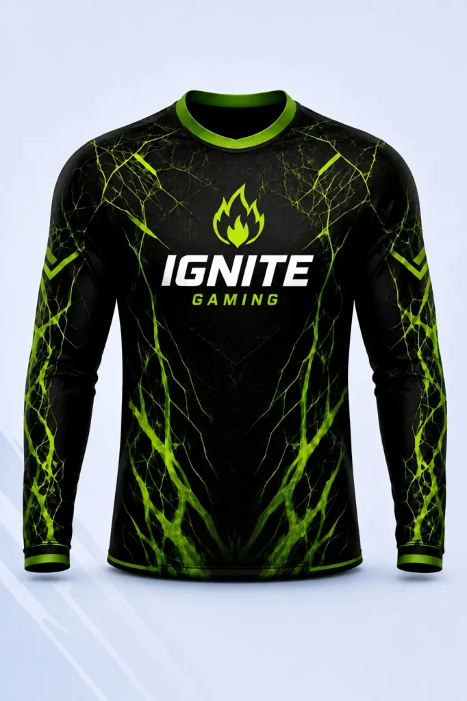 Custom Long-Sleeve Esports Jerseys-1