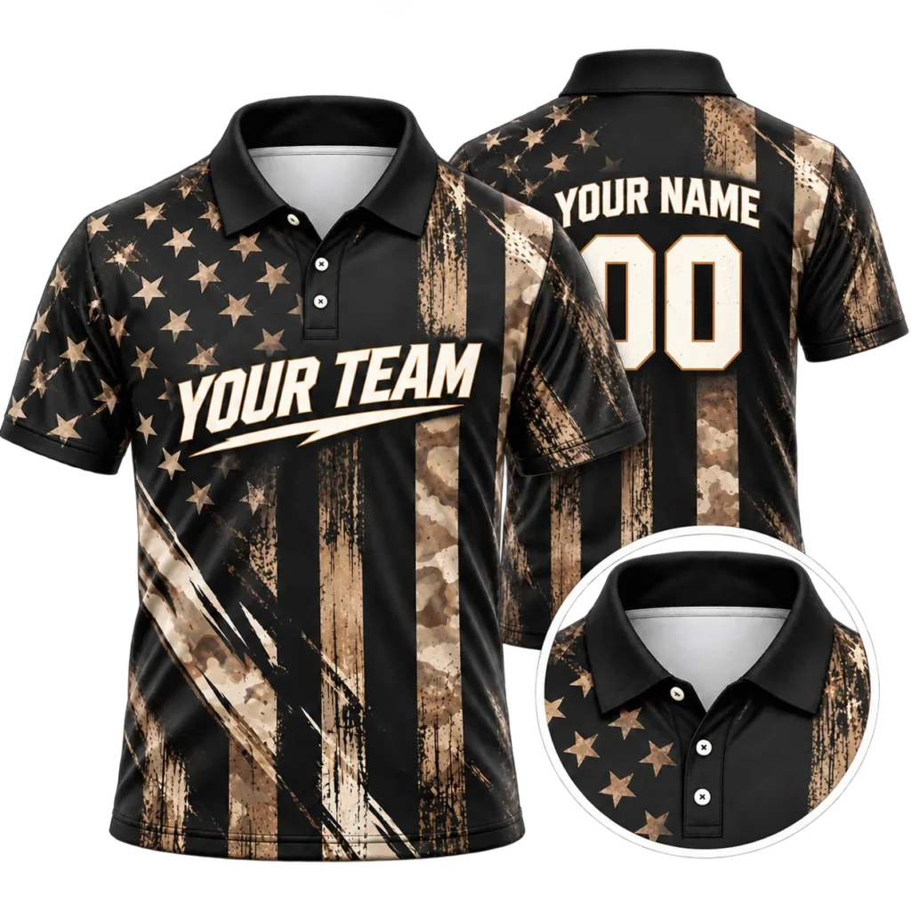 Custom Polo Bowling Jerseys fastcustomjerseys