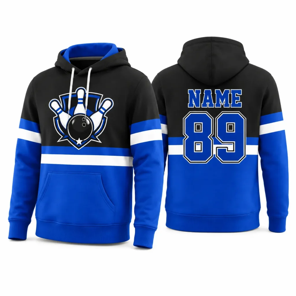 Order Custom bowling Hoodie