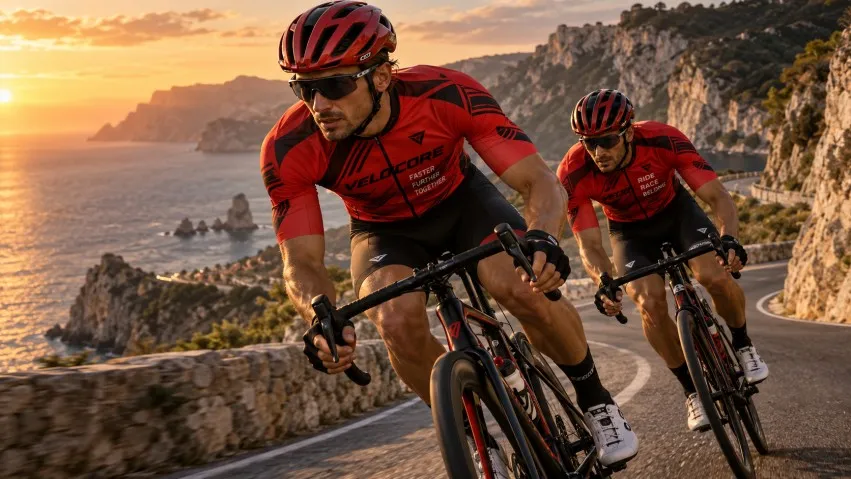 Red Cycling Jerseys
