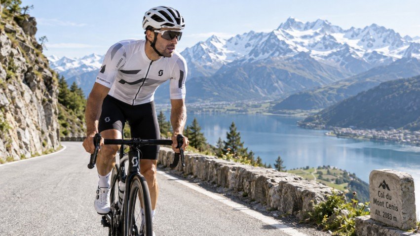 White Cycling Jerseys
