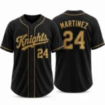 Custom Black Baseball Jersey