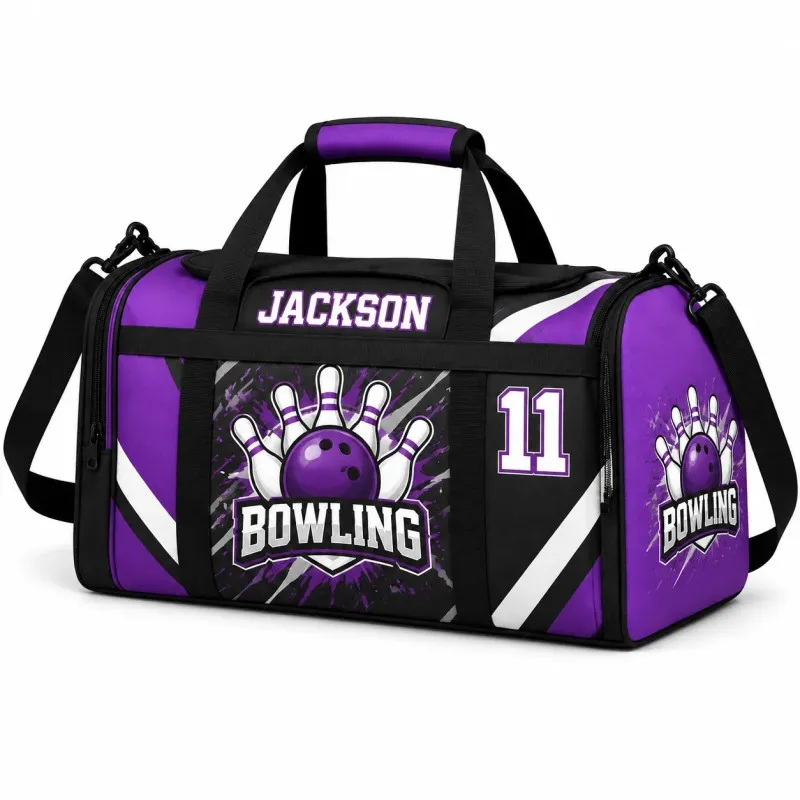 custom bowling duffle bags​-3