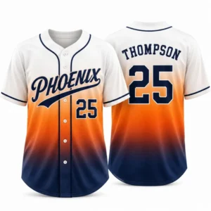 custom gradient baseball jersey