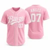 Custom Pink Baseball Jerseys