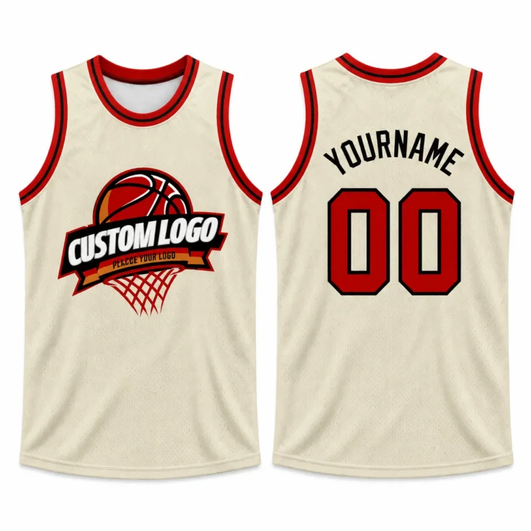 retro custom basketball jersey