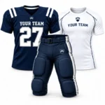 Custom Football Uniform Set with Compression Top